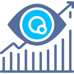 Icon showing growth